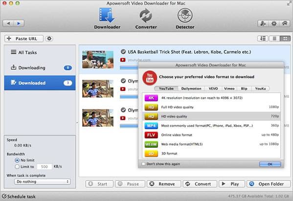 Apowersoft Video Downloader for Mac