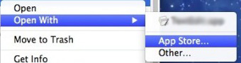 Open VOB with App Store