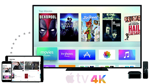 Stream 4K Contents on Apple TV 4K 