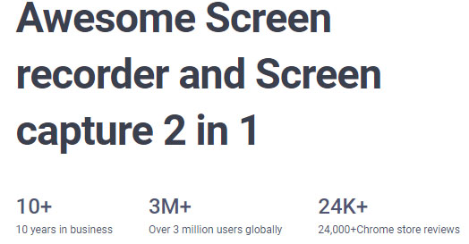 Awesome recorder - video game recorder Chrome extension