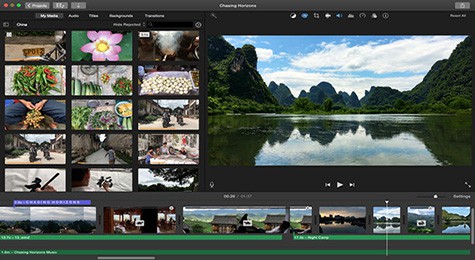 free movie app for Mac - iMovie