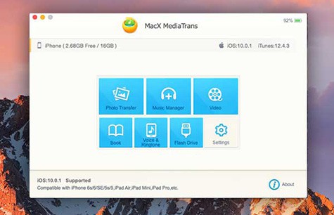 data backup Mac app - MacX MediaTrans