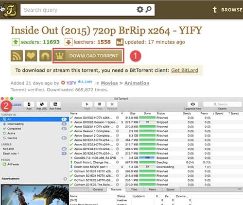 Mac downloads torrents