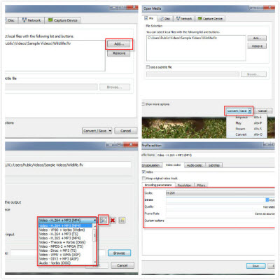 Converti MOV in MP4 con VLC
