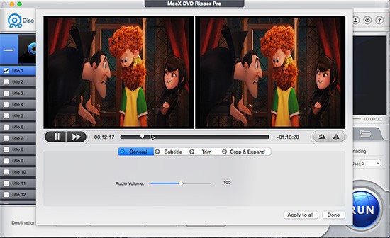 Customize DVD content