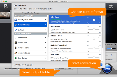 Convert SWF to MP4 on Mac