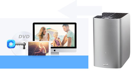 dvd video media file to nas