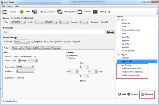 best settings for handbrake mac best settings for handbrake mac