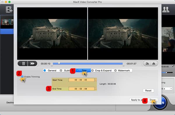 trim torrent video