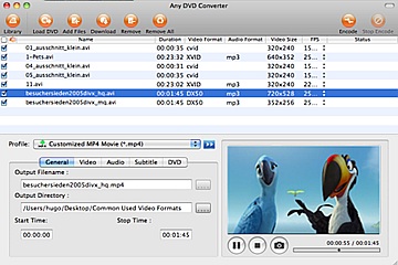 Divx converter for Mac OS X