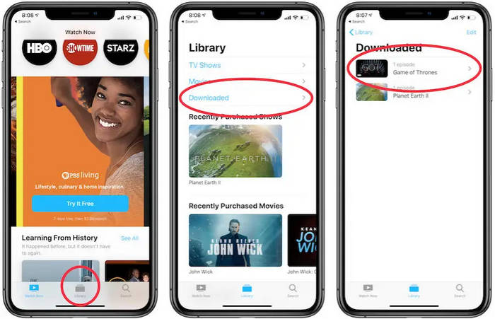 Download movies to iPhone from Apple TV