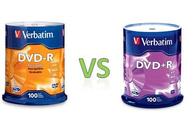 DVD Dash R vs DVD Plus R