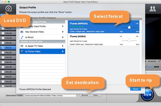 how to movies to itunes from dvd on mac