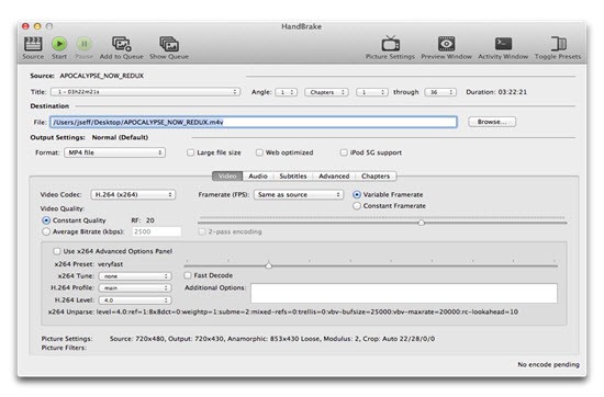 free DVD ripper software for macOS Sierra