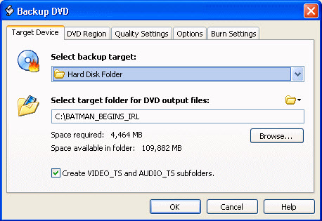 DVD auf USB-Stick kopieren mit DVD Shrink