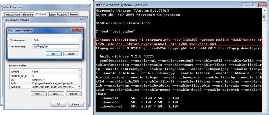 ffmpeg h265 ffmpeg h265