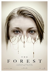 2016 horror movie on DVD - The Forest
