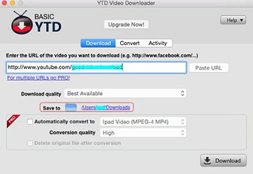 free youtube mp4 downloader for mac