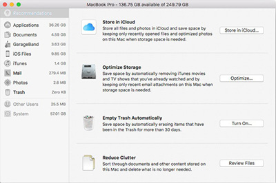 how to free up gigabytes on mac
