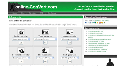 Free online video converter 