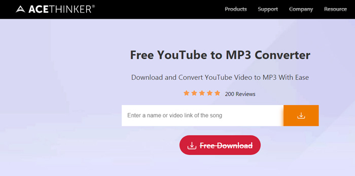 YouTube audio downloader Mac - AceThinker
