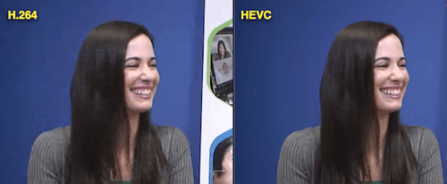 HEVC vs H.264