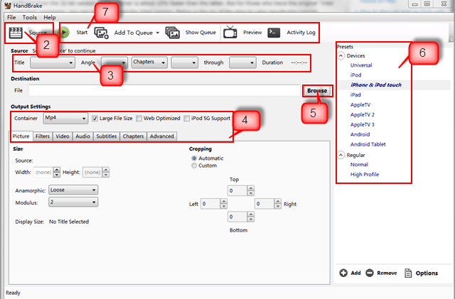 handbrake video converter