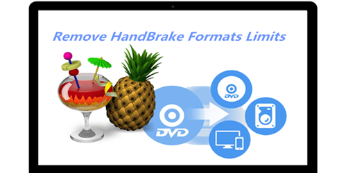 what formats does handbrake convert to