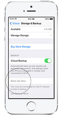 transfer data to iPhone 7 via iCloud