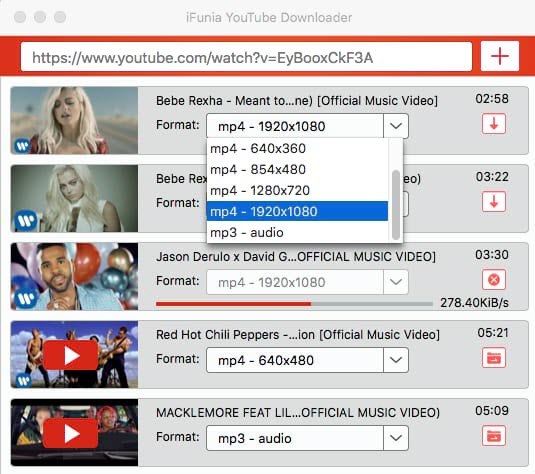 iFunia YouTube Downloader