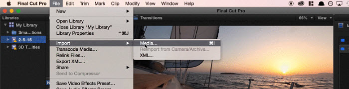 How to import DVD to FCP for editing