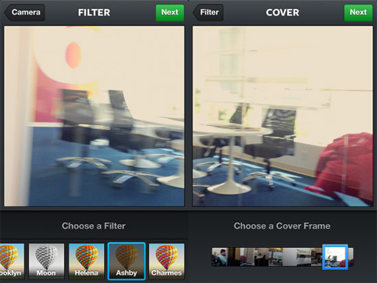 edit videos with Instagram