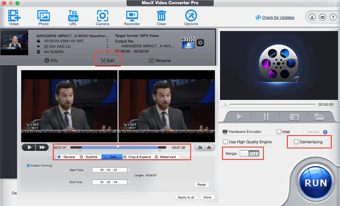 edit videos with Instagram video editor