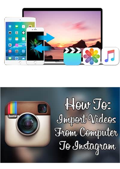 Upload video to Instagram from computer