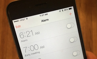 iOS 17 alarm not working
