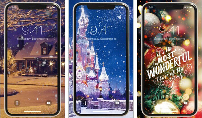 iPhone christmas wallpaper free download