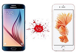 iPhone 7 VS Galaxy S6: Difference 7 and Samsung Galaxy S6