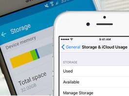 iPhone 8 vs Galaxy S8 storage