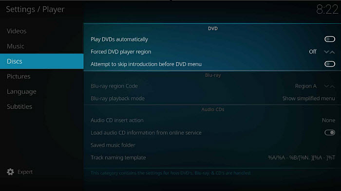 Best DVD player for Mac - XBMC media player