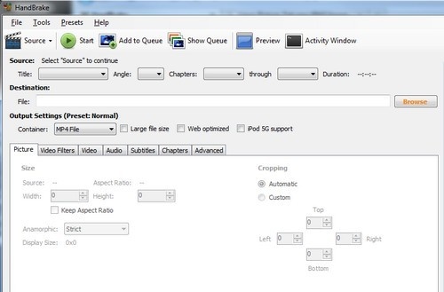 How to use handbrake to rip dvd