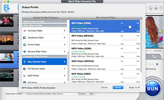 Convert MP4 to M4V on Mac