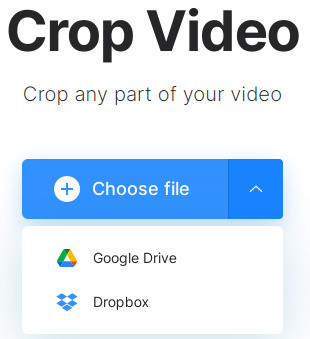 Crop videos on macos