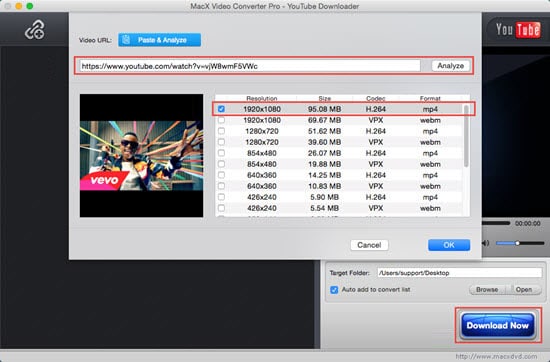 download YouTube videos on iMovie