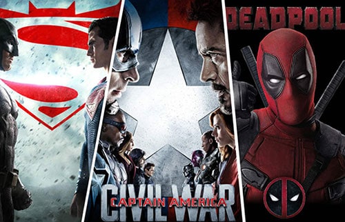 2016 Best Marvel Superhero Movies