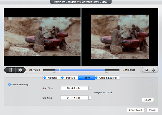 Cut DVD video to suit Facebook video upload length