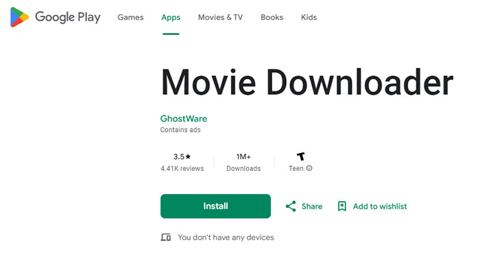 best free movie downloader app