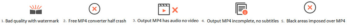 convert video to MP4 errors