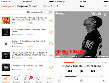 Download Cloud Player for iPad, but don't download iOS