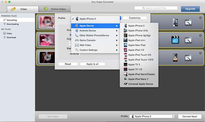 Top ipod video convert for mac