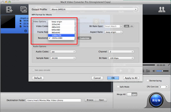 compress torrent video